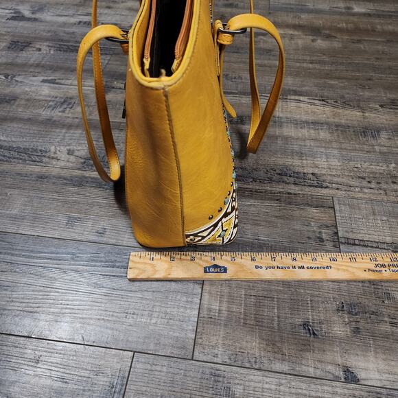 Montana West conceal carry purse handbag with matching pouch G - Picture 10 of 11